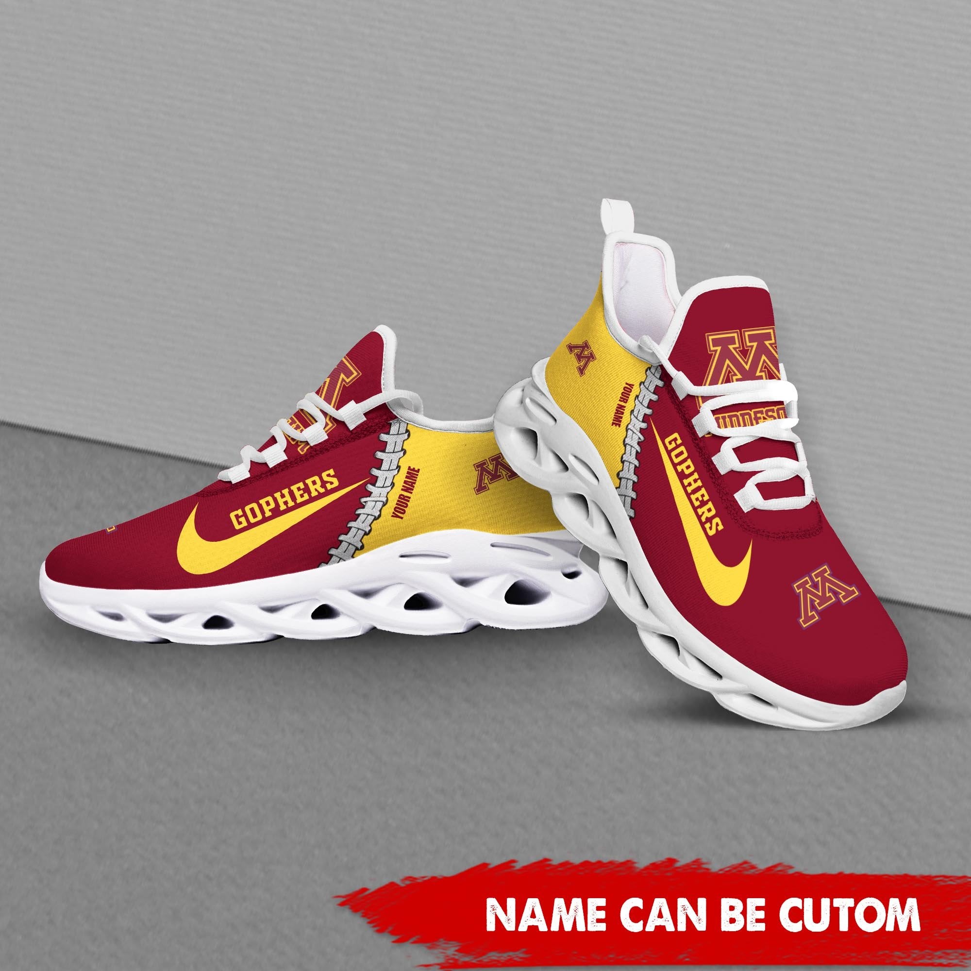 Ideafootwear Minnesota Golden Gophers Max Soul Shoes Sneakers For Men And Women 1
