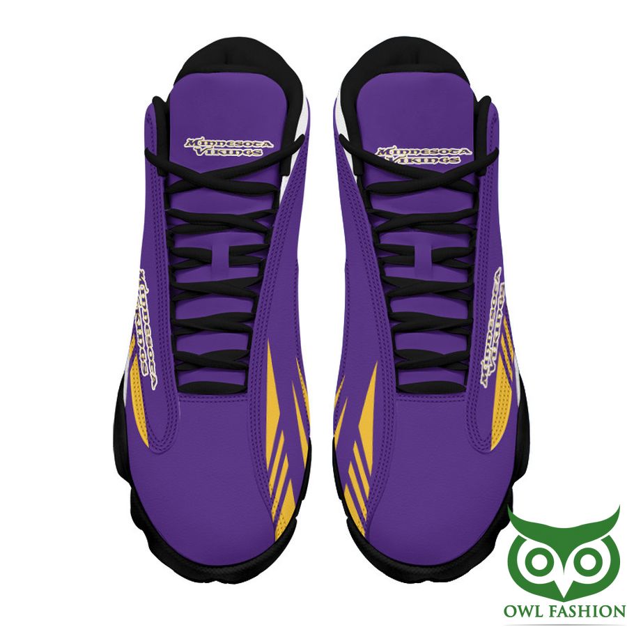 Ideafootwear Minnesota Vikings AJ13 Sneakers Shoes For Men And Women 16