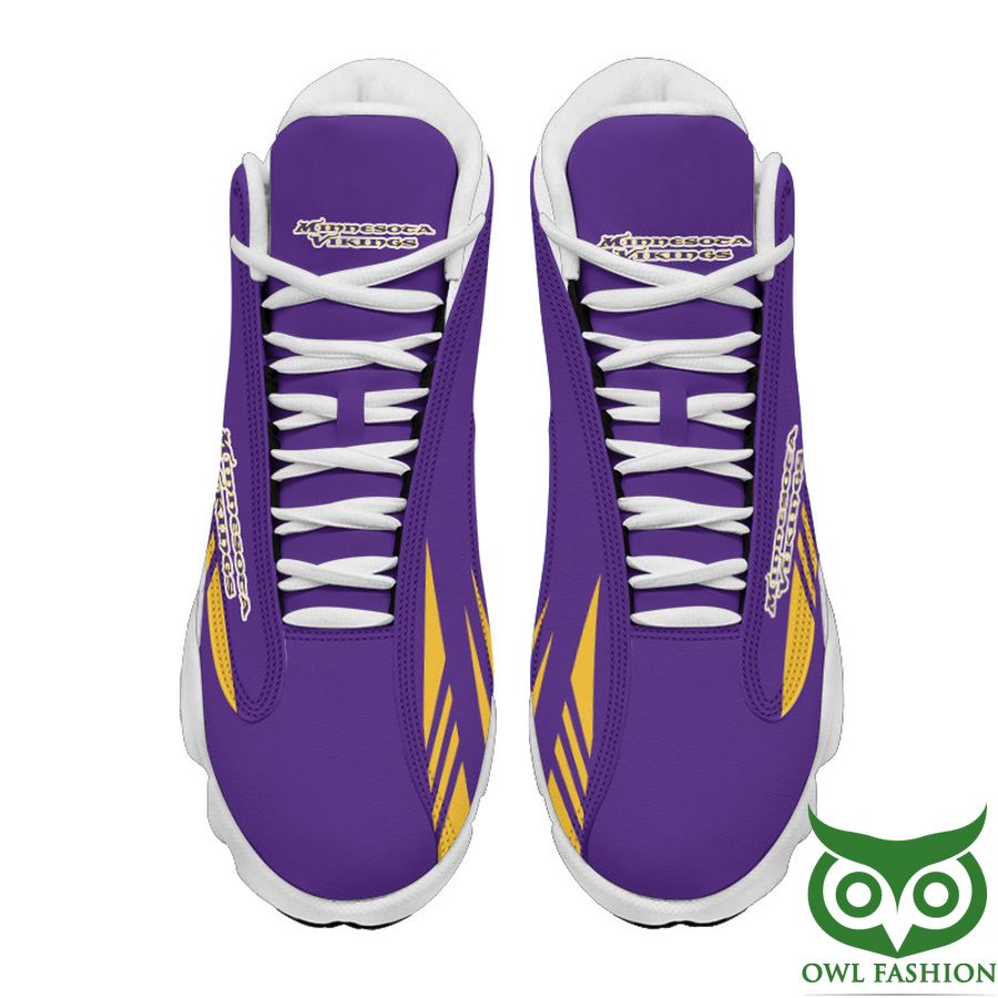 Ideafootwear Minnesota Vikings AJ13 Sneakers Shoes For Men And Women 17
