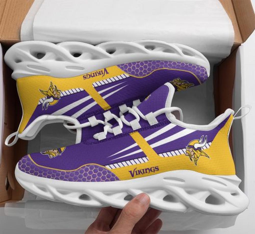 Ideafootwear Minnesota Vikings Max Soul Shoes Sneakers For Men And Women 19