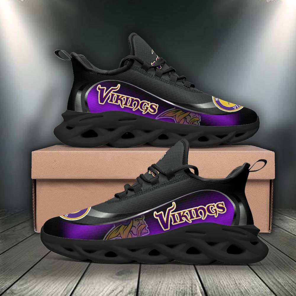 Ideafootwear Minnesota Vikings Max Soul Shoes Sneakers For Men And Women 16