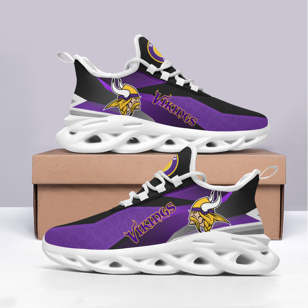 Ideafootwear Minnesota Vikings Max Soul Shoes Sneakers For Men And Women 2