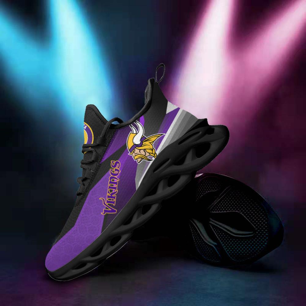 Ideafootwear Minnesota Vikings Max Soul Shoes Sneakers For Men And Women 2