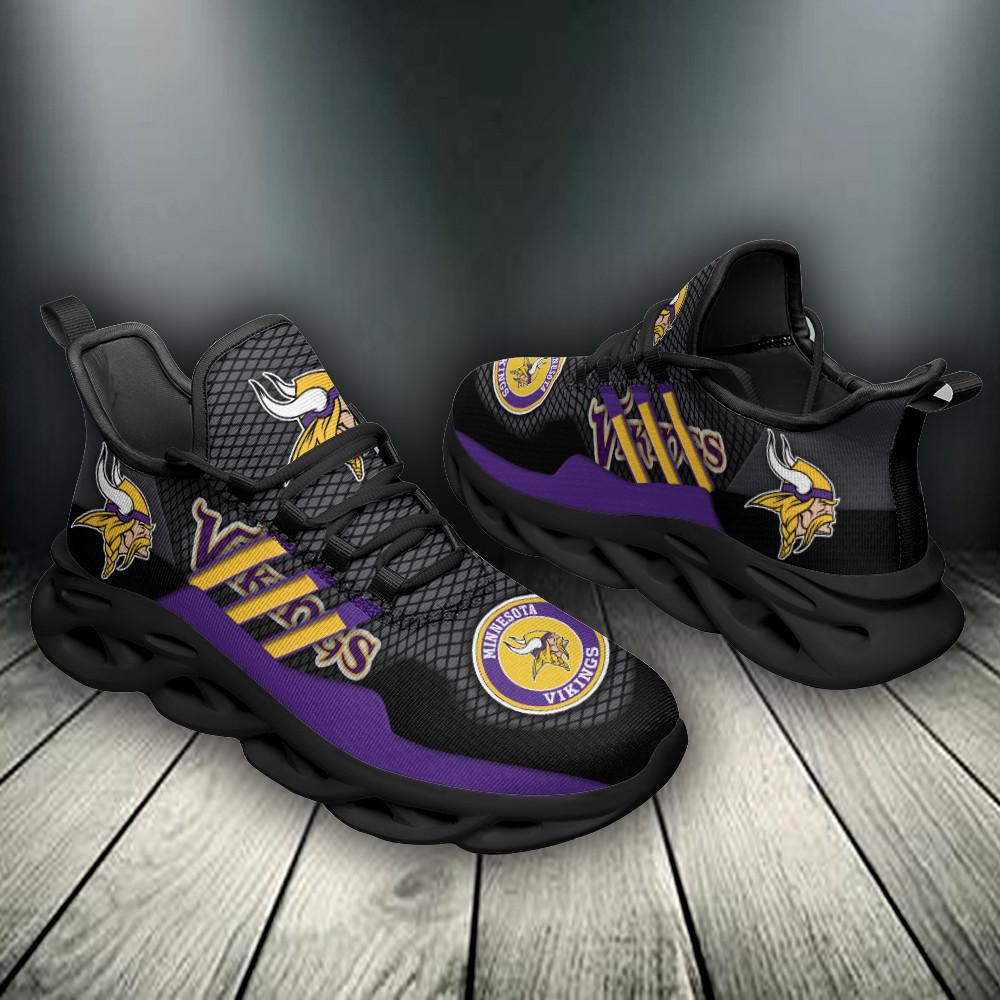 Ideafootwear Minnesota Vikings Max Soul Shoes Sneakers For Men And Women 1