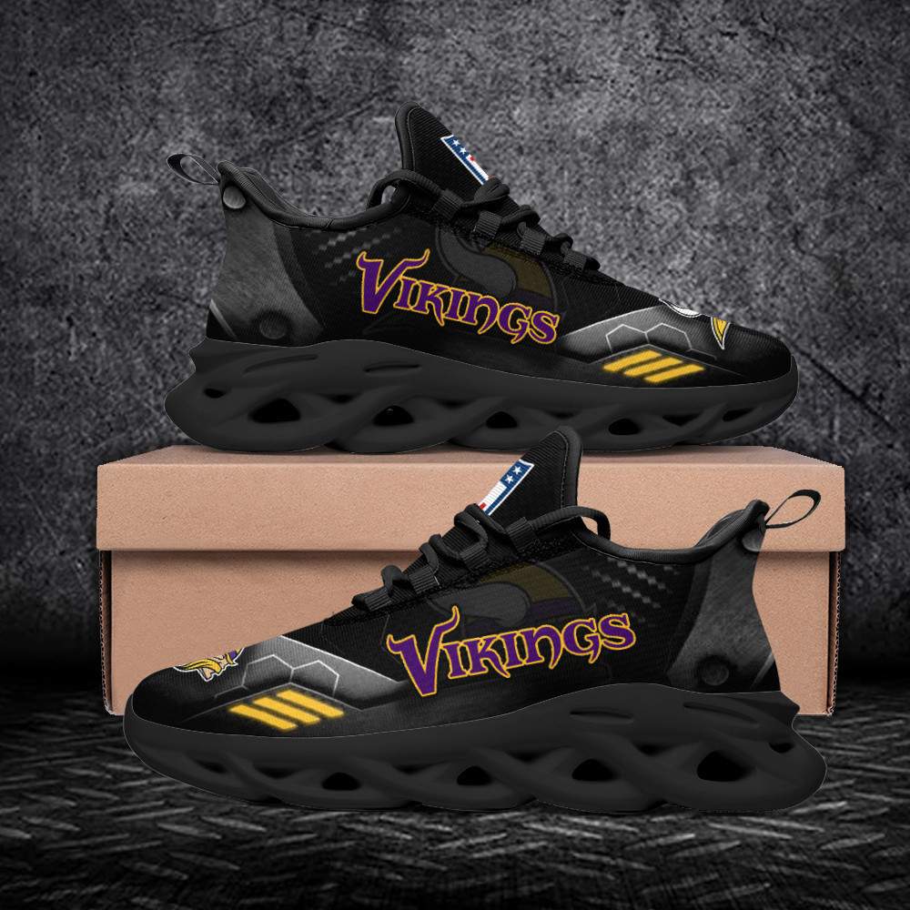 Ideafootwear Minnesota Vikings Max Soul Shoes Sneakers For Men And Women 34