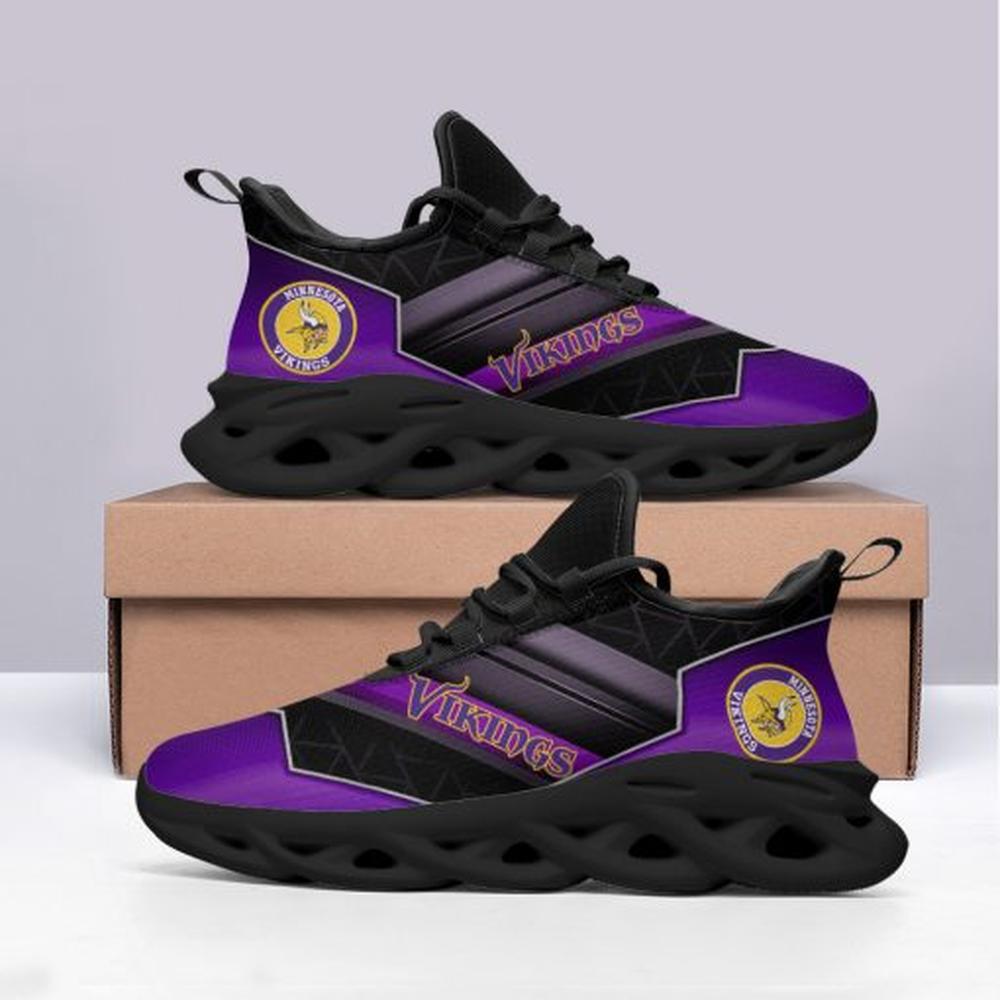 Ideafootwear Minnesota Vikings Max Soul Shoes Sneakers For Men And Women 31