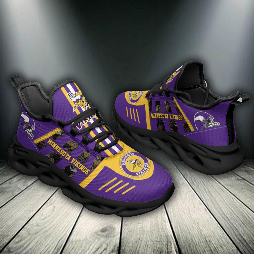 Ideafootwear Minnesota Vikings Max Soul Shoes Sneakers For Men And Women 5