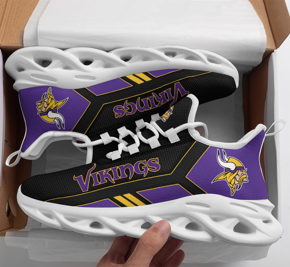 Ideafootwear Minnesota Vikings Max Soul Shoes Sneakers For Men And Women 14