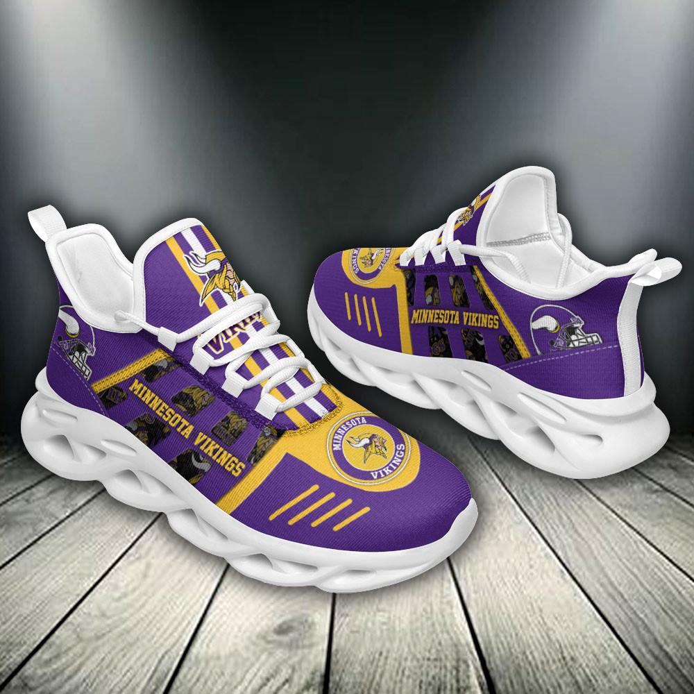 Ideafootwear Minnesota Vikings Max Soul Shoes Sneakers For Men And Women 5