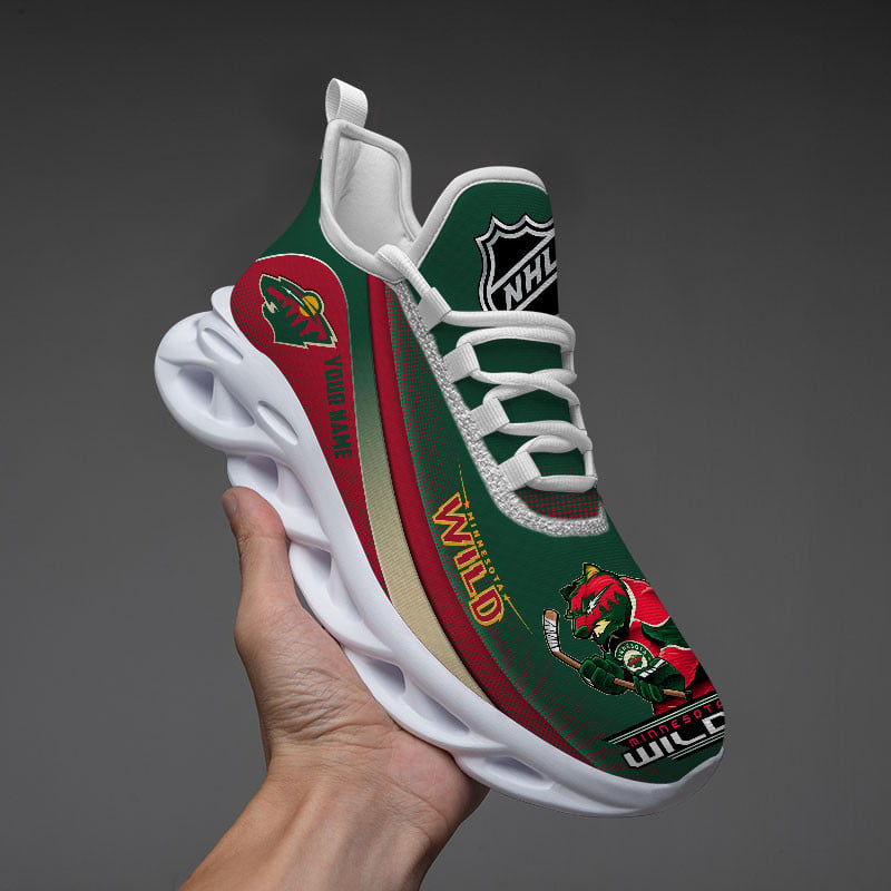 Ideafootwear Minnesota Wild Max Soul Shoes Sneakers For Men And Women 2
