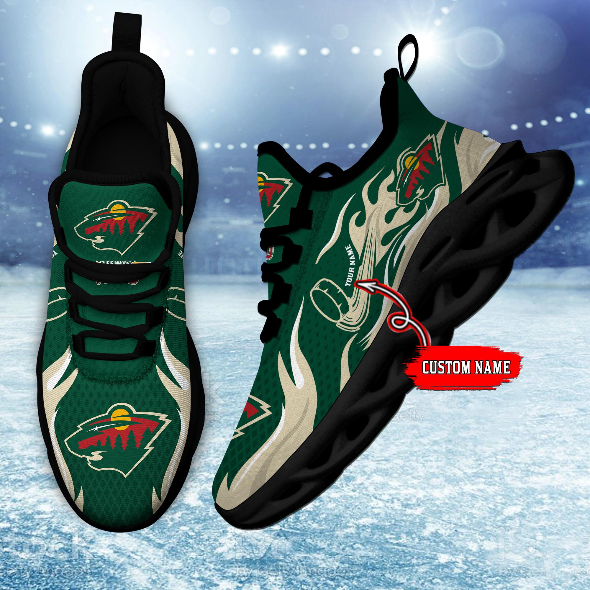 Ideafootwear Minnesota Wild Max Soul Shoes Sneakers For Men And Women 3