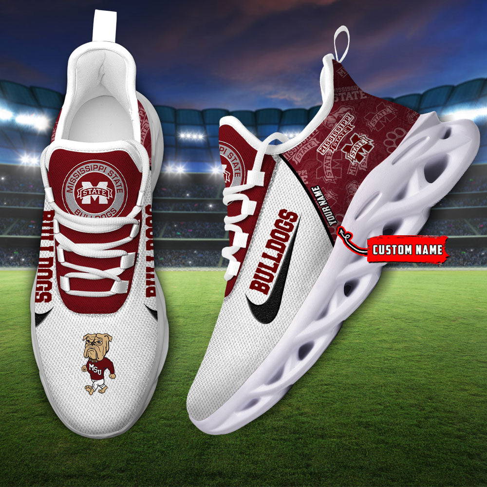 Ideafootwear Mississippi State Bulldogs Max Soul Shoes Sneakers For Men And Women 1