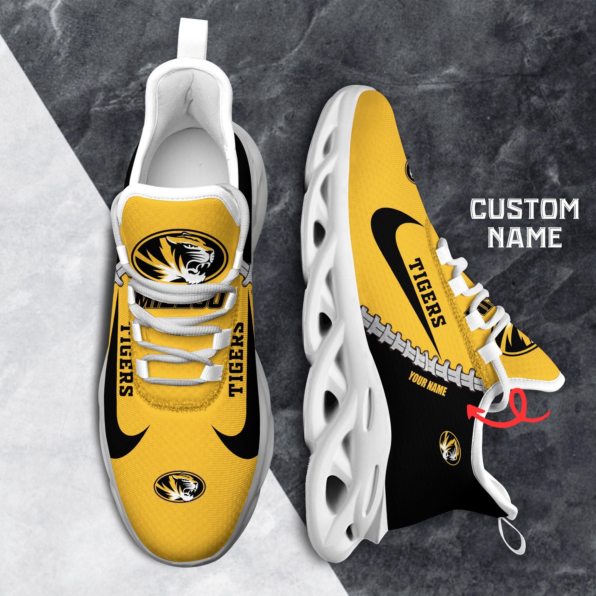 Ideafootwear Missouri Tigers Max Soul Shoes Sneakers For Men And Women 1