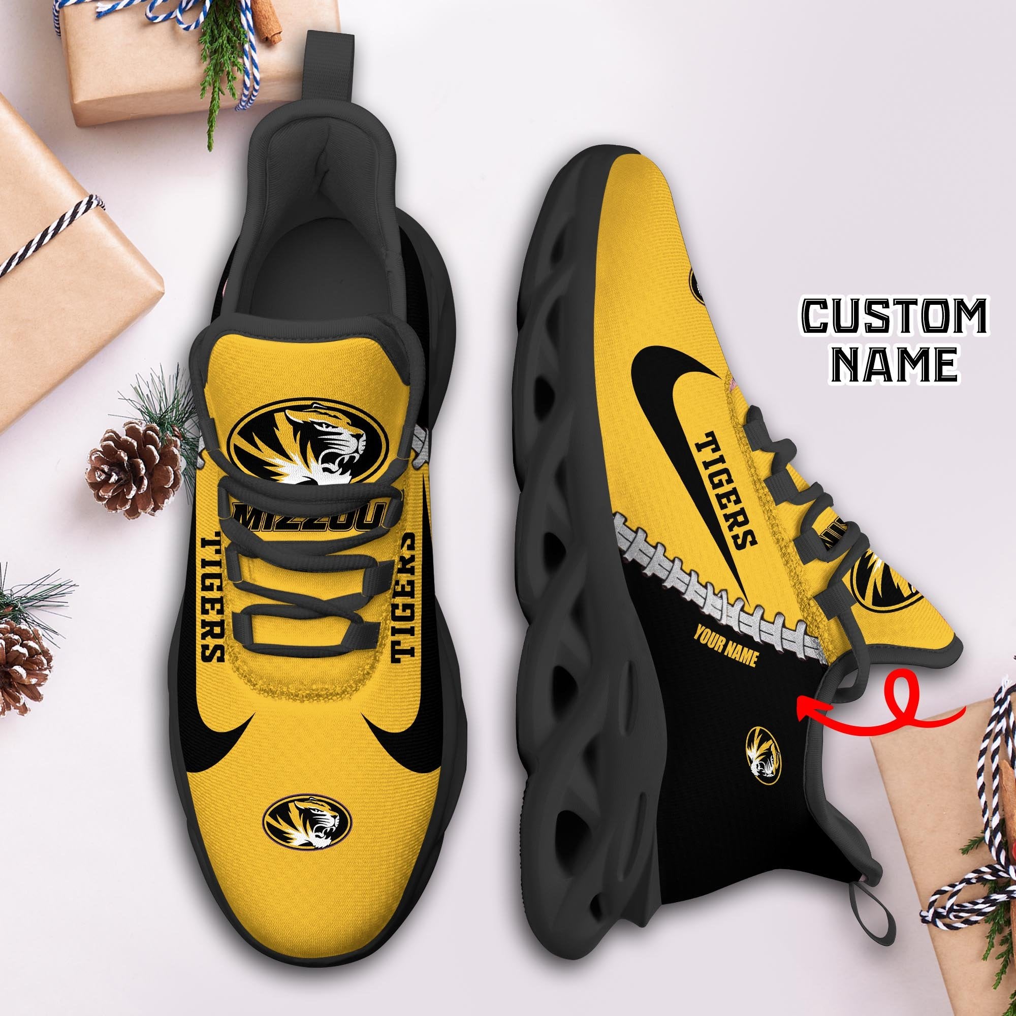 Ideafootwear Missouri Tigers Max Soul Shoes Sneakers For Men And Women 1