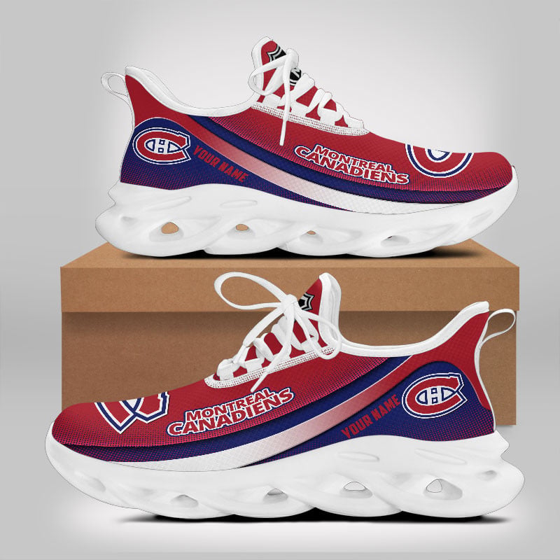 Ideafootwear Montreal Canadiens Max Soul Shoes Sneakers For Men And Women 1