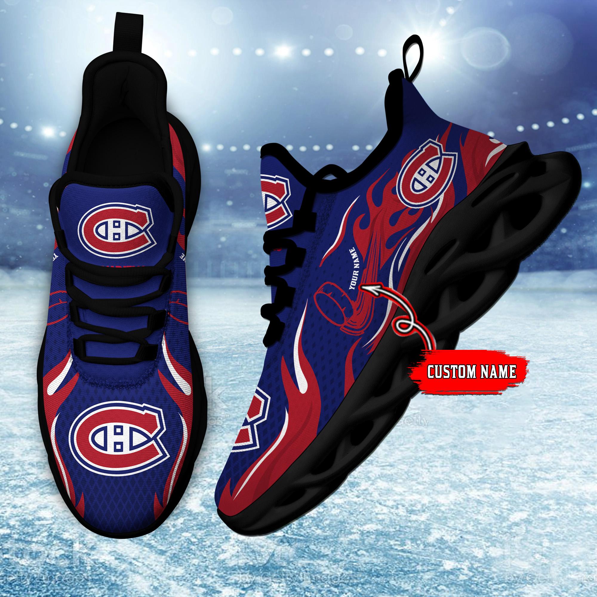 Ideafootwear Montreal Canadiens Max Soul Shoes Sneakers For Men And Women 3