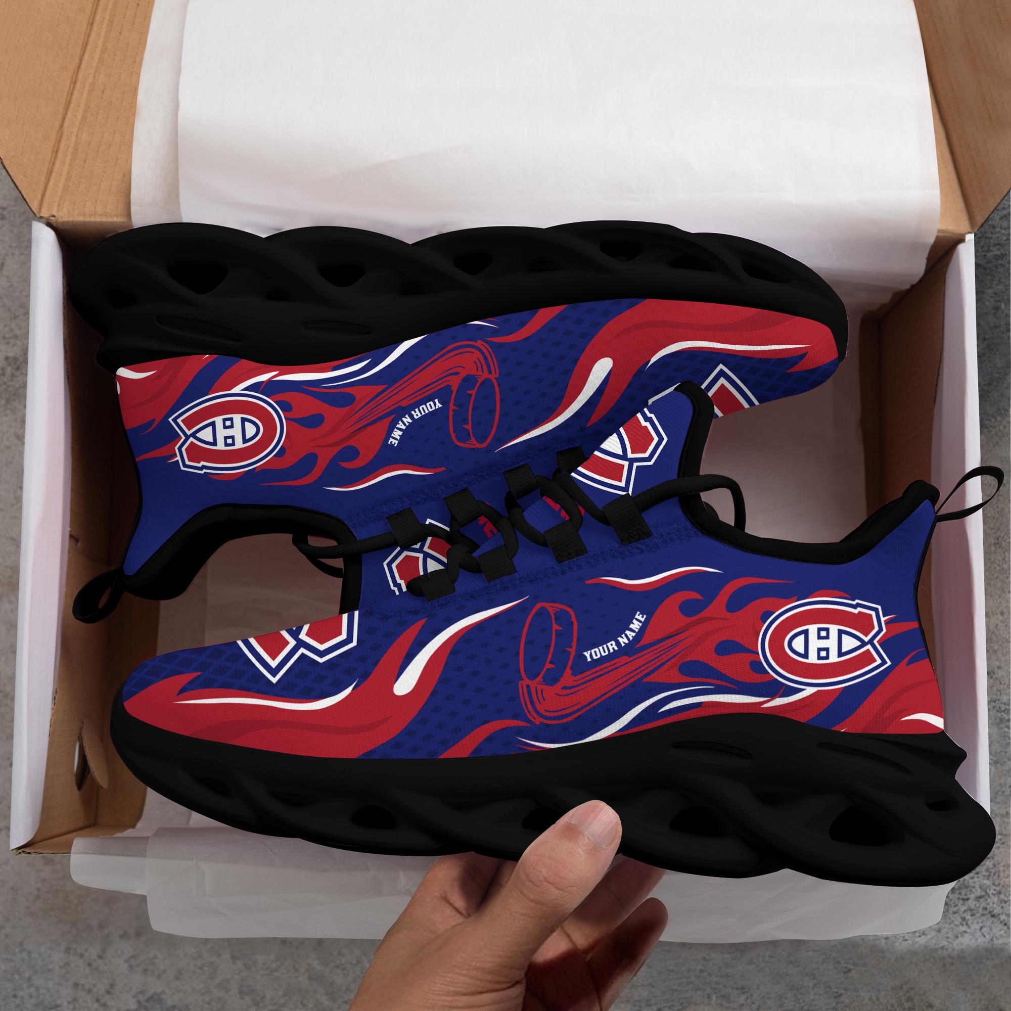 Ideafootwear Montreal Canadiens Max Soul Shoes Sneakers For Men And Women 3
