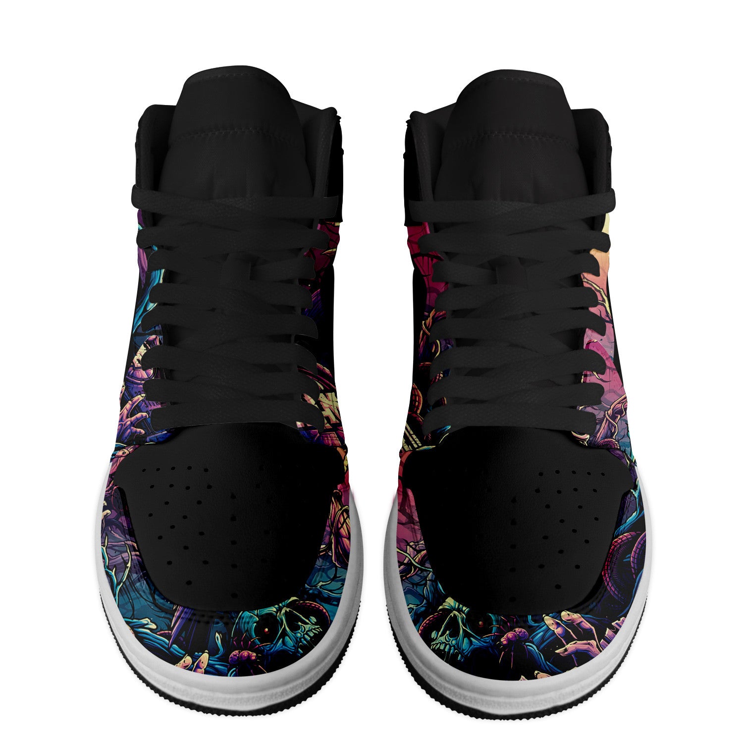 Ideafootwear Motionless in White AJ1 High Sneakers Shoes For Men And Women 3