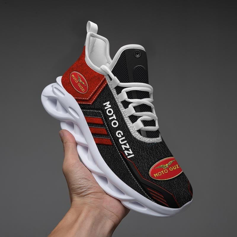 Ideafootwear Moto Guzzi Max Soul Shoes Sneakers For Men And Women 10