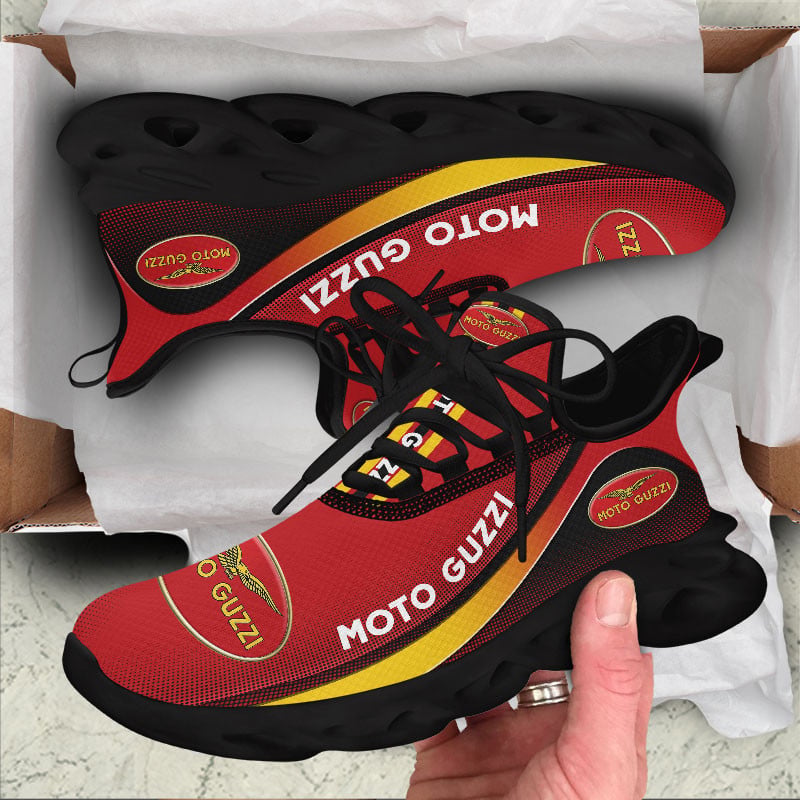 Ideafootwear Moto Guzzi Max Soul Shoes Sneakers For Men And Women 9