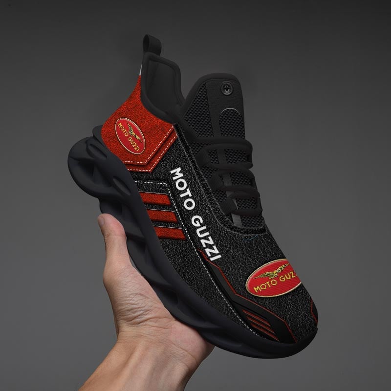 Ideafootwear Moto Guzzi Max Soul Shoes Sneakers For Men And Women 10