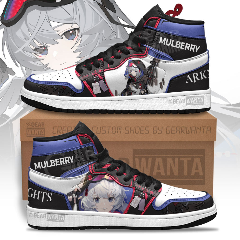 Ideafootwear Mulberry Arknights AJ1 High Sneakers Shoes For Men And Women 1