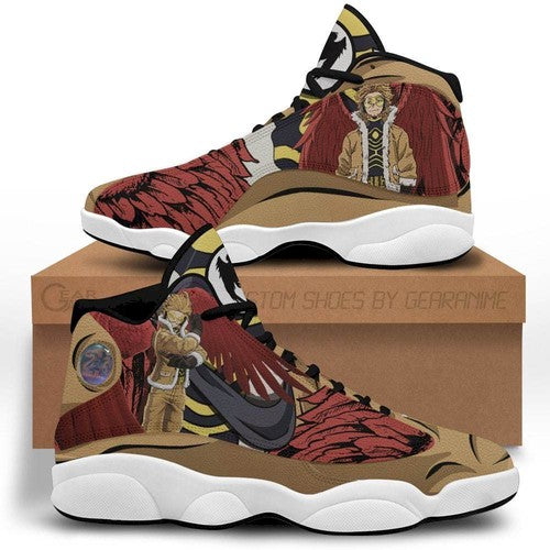 Ideafootwear My Hero Academia AJ13 Sneakers Shoes For Men And Women 7