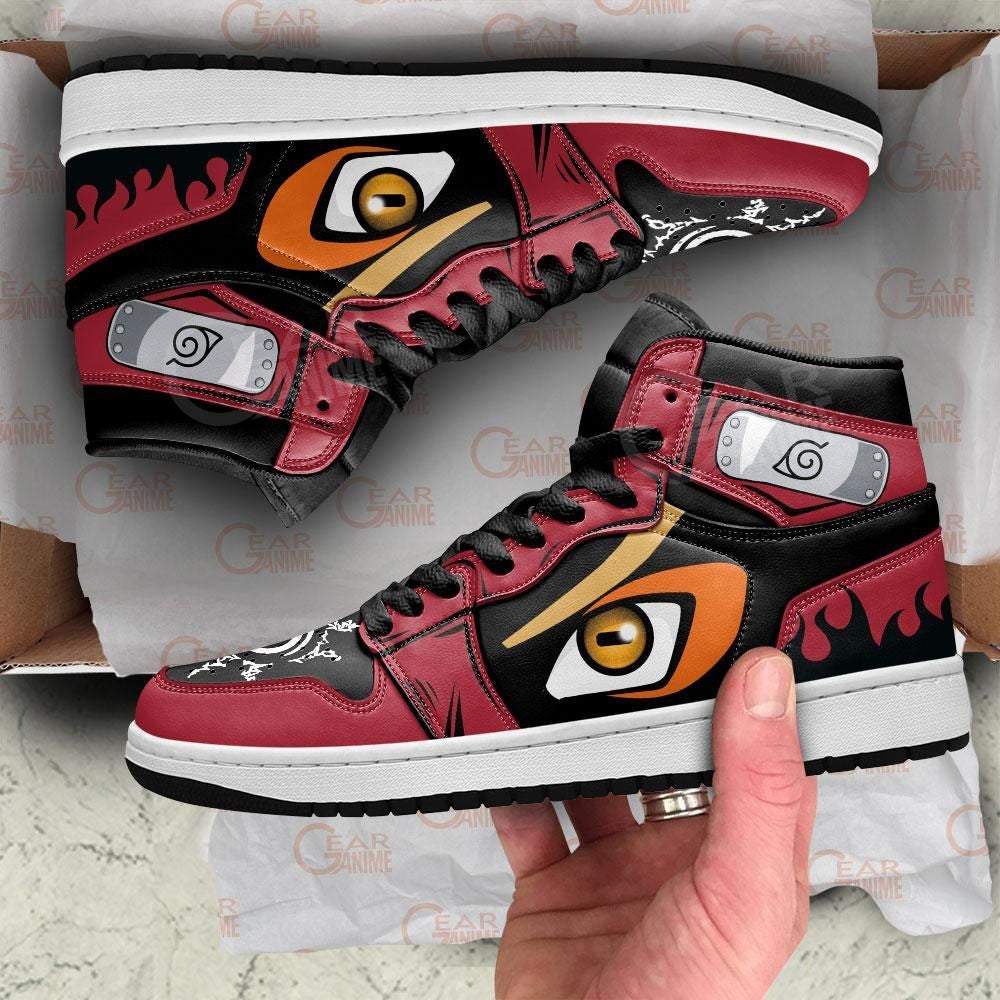 Ideafootwear Naruto AJ1 High Sneakers Shoes For Men And Women 11