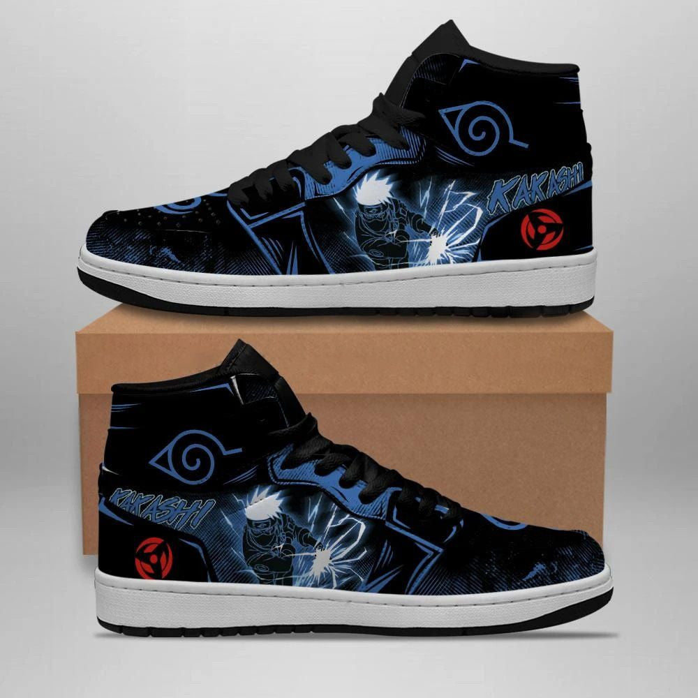 Ideafootwear Naruto AJ1 High Sneakers Shoes For Men And Women 5