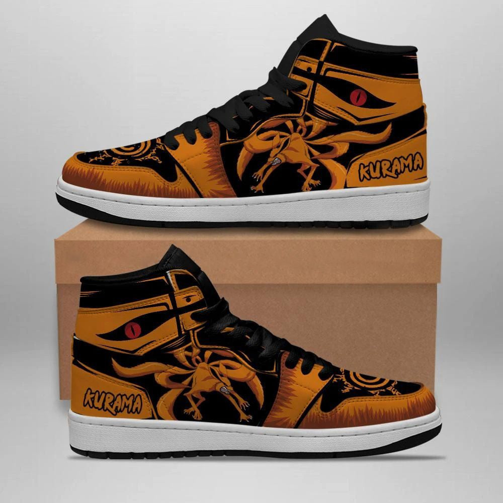 Ideafootwear Naruto AJ1 High Sneakers Shoes For Men And Women 17