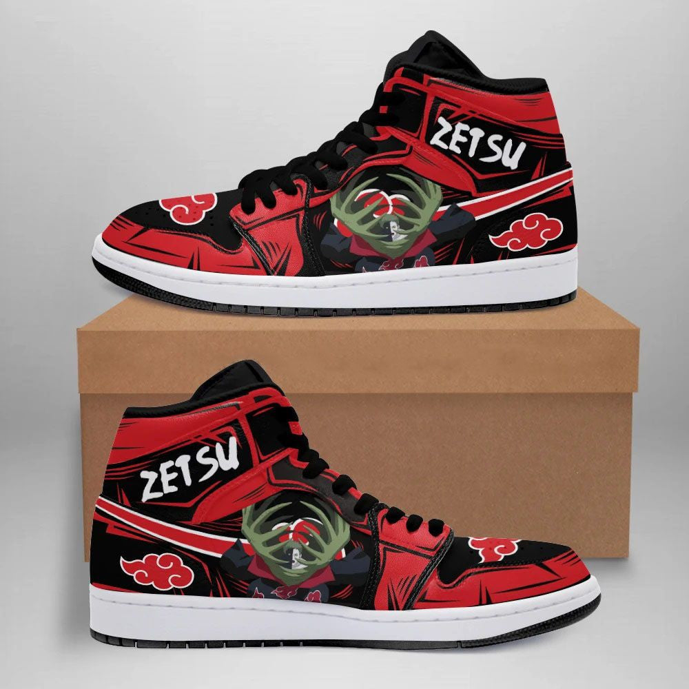 Ideafootwear Naruto AJ1 High Sneakers Shoes For Men And Women 7
