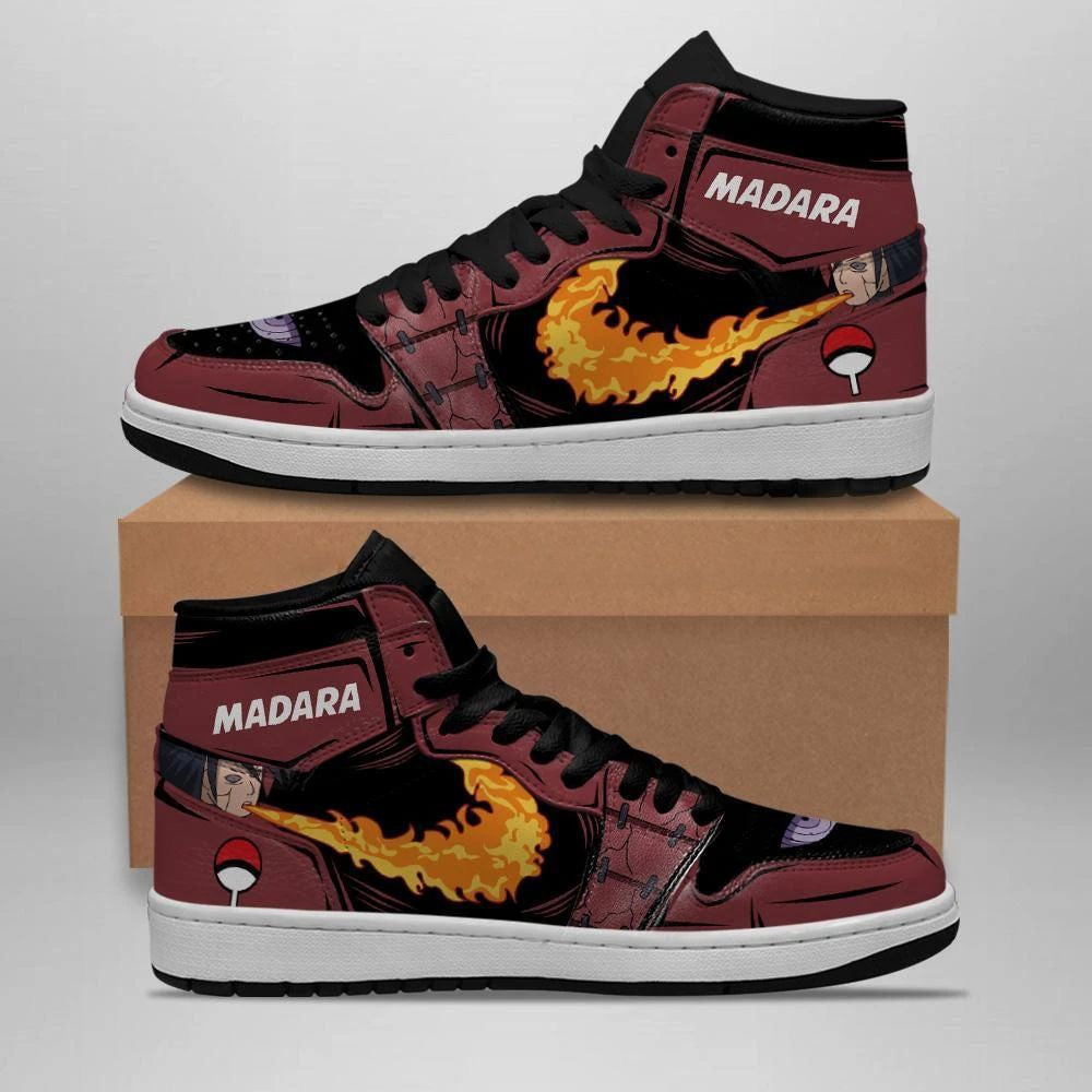Ideafootwear Naruto AJ1 High Sneakers Shoes For Men And Women 22