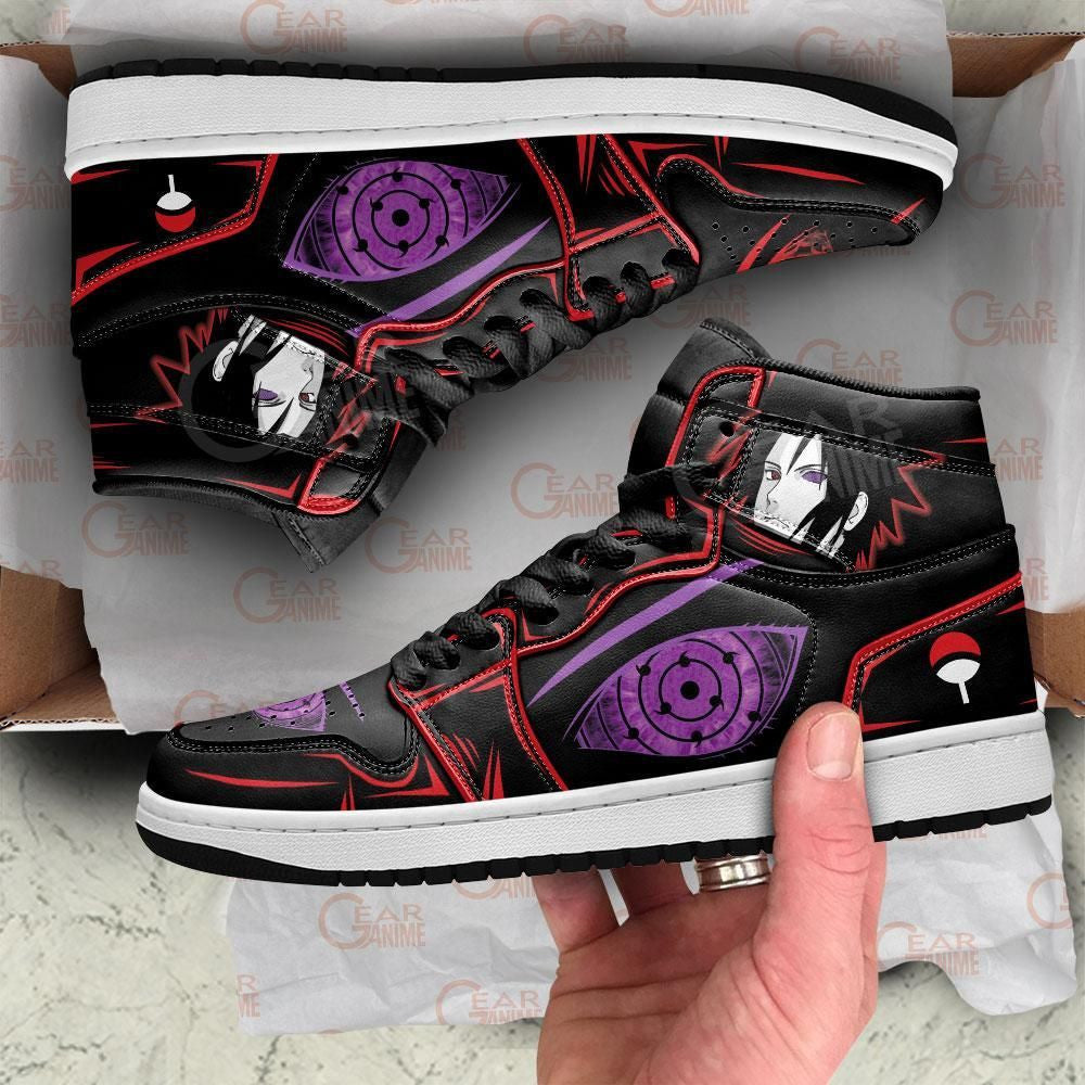 Ideafootwear Naruto AJ1 High Sneakers Shoes For Men And Women 13