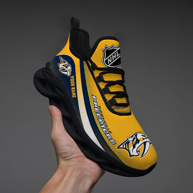 Ideafootwear Nashville Predators Max Soul Shoes Sneakers For Men And Women 1
