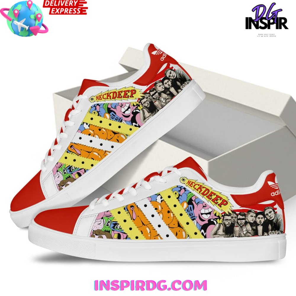 Ideafootwear Neck Deep Skate Stan Shoes Sneakes For Men And Women 1