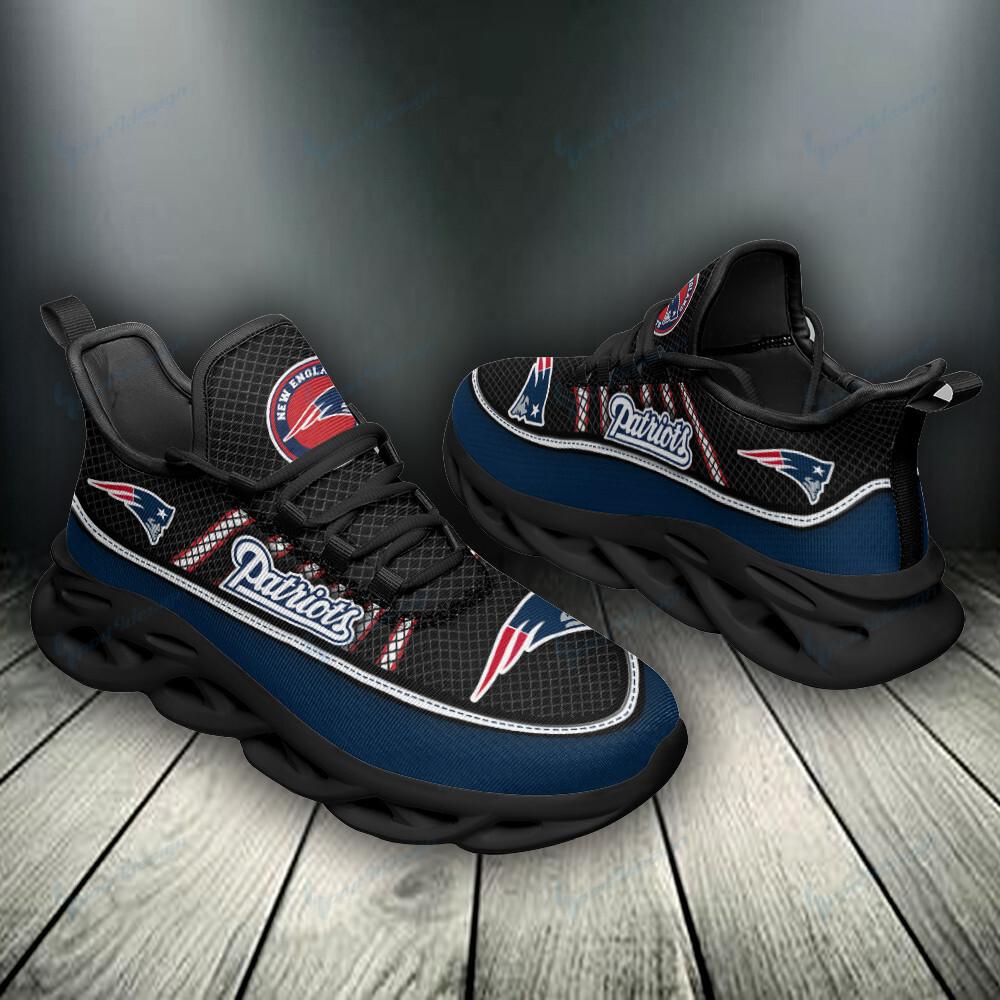Ideafootwear New England Patriots Max Soul Shoes Sneakers For Men And Women 14