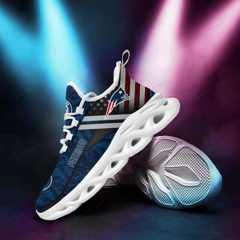 Ideafootwear New England Patriots Max Soul Shoes Sneakers For Men And Women 25