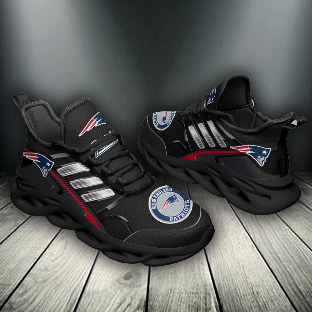 Ideafootwear New England Patriots Max Soul Shoes Sneakers For Men And Women 11