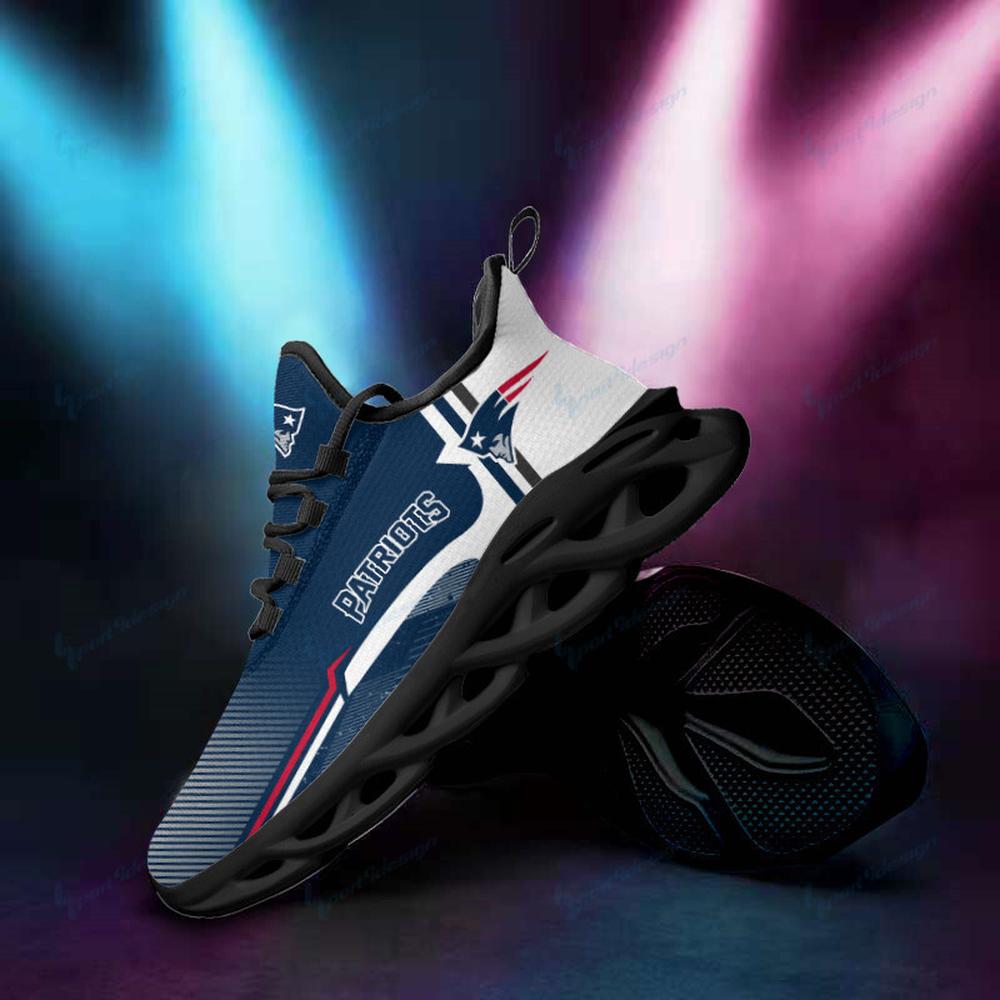 Ideafootwear New England Patriots Max Soul Shoes Sneakers For Men And Women 16