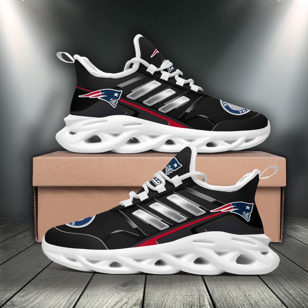 Ideafootwear New England Patriots Max Soul Shoes Sneakers For Men And Women 11