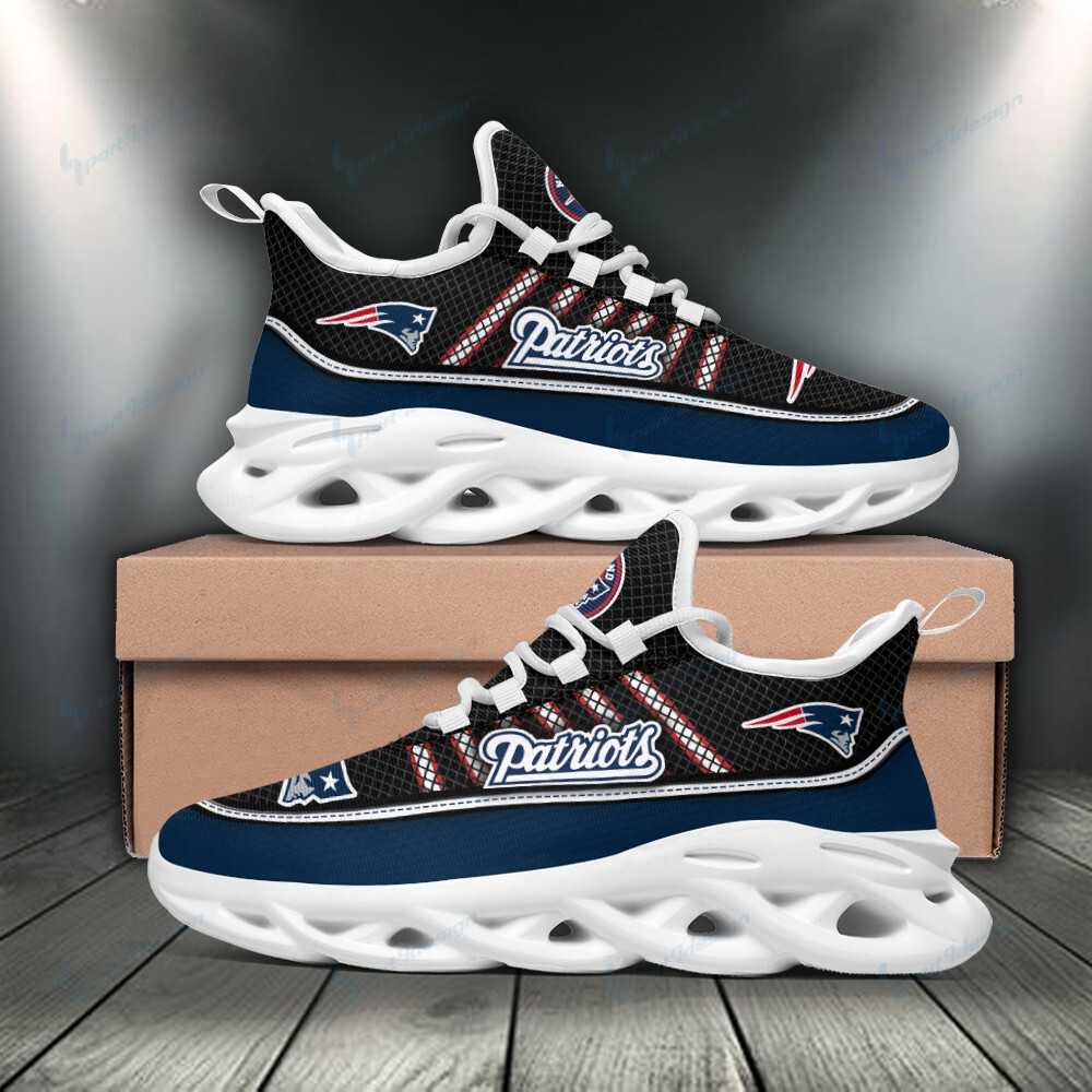 Ideafootwear New England Patriots Max Soul Shoes Sneakers For Men And Women 14