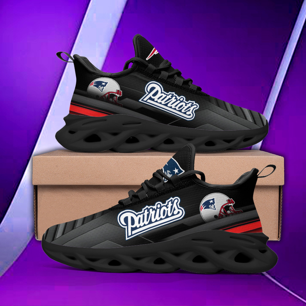 Ideafootwear New England Patriots Max Soul Shoes Sneakers For Men And Women 56