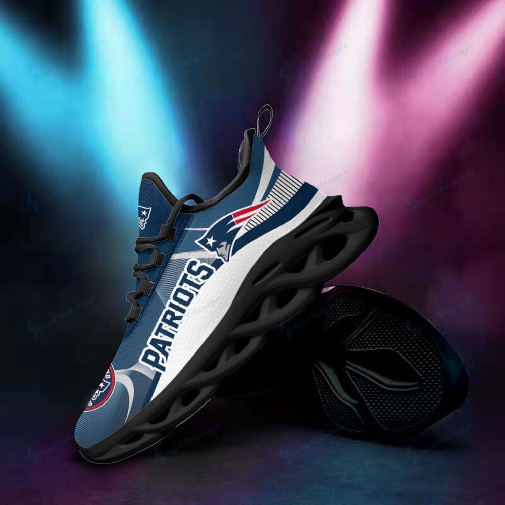Ideafootwear New England Patriots Max Soul Shoes Sneakers For Men And Women 19
