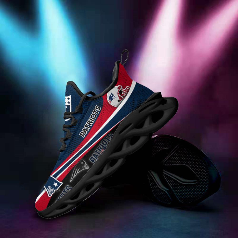 Ideafootwear New England Patriots Max Soul Shoes Sneakers For Men And Women 20