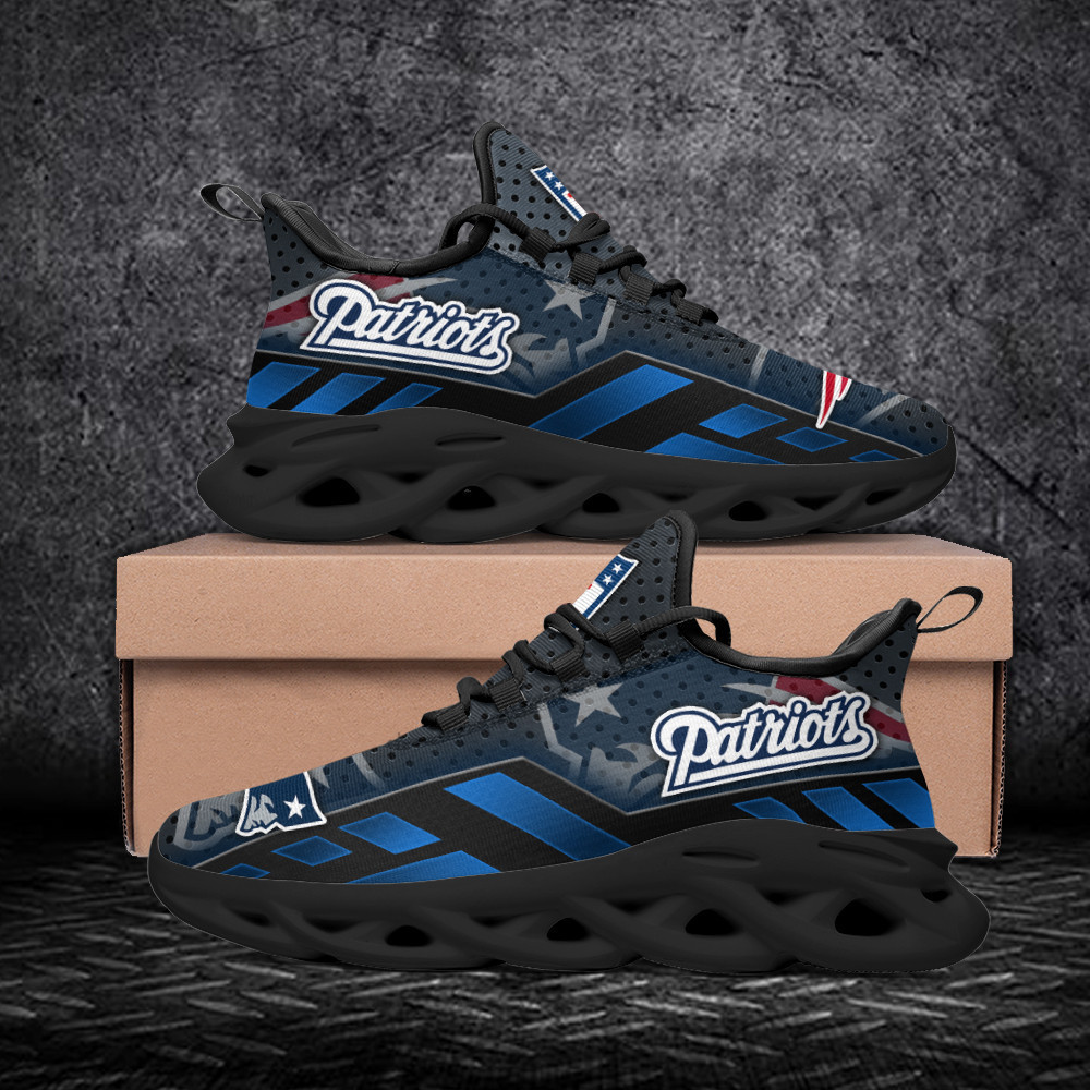 Ideafootwear New England Patriots Max Soul Shoes Sneakers For Men And Women 53