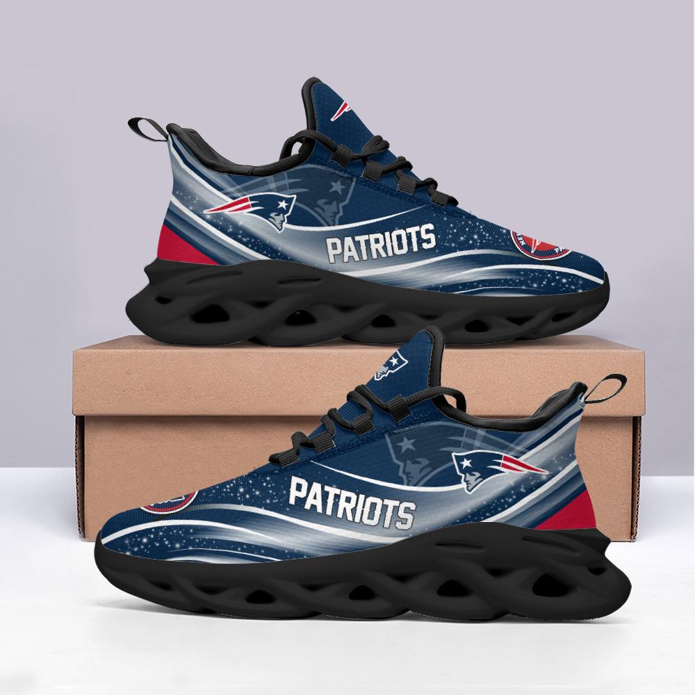 Ideafootwear New England Patriots Max Soul Shoes Sneakers For Men And Women 17