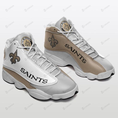 Ideafootwear New Orleans Saint AJ13 Sneakers Shoes For Men And Women 1