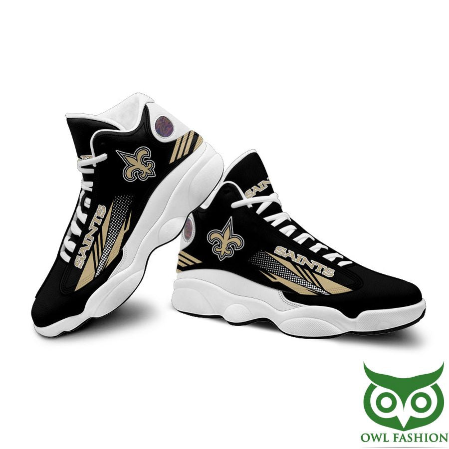 Ideafootwear New Orleans Saints AJ13 Sneakers Shoes For Men And Women 24