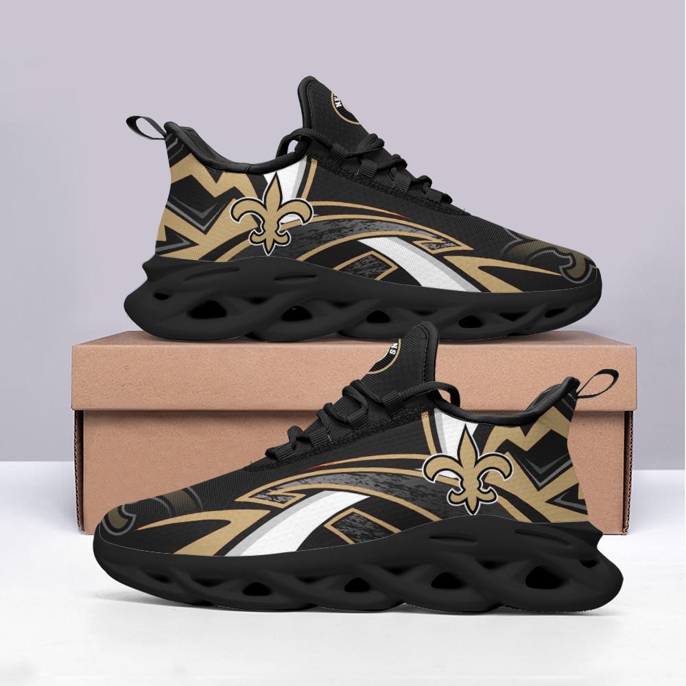 Ideafootwear New Orleans Saints Max Soul Shoes Sneakers For Men And Women 36