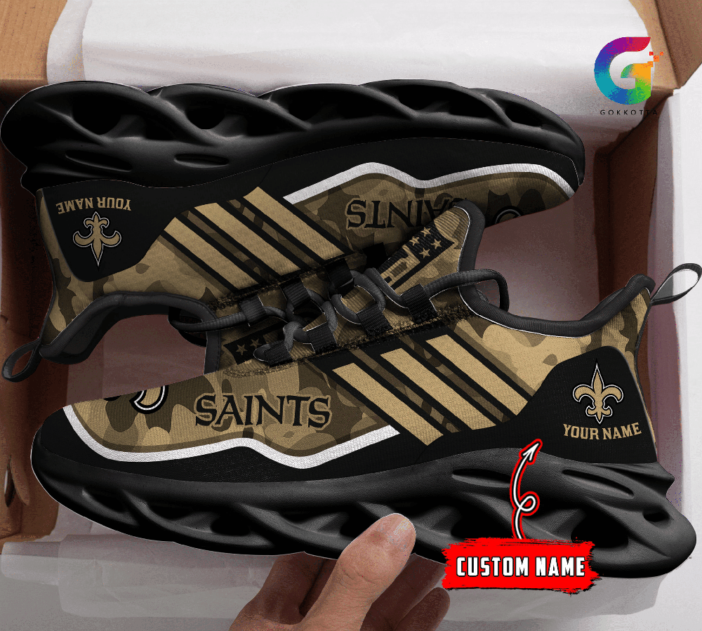 Ideafootwear New Orleans Saints Max Soul Shoes Sneakers For Men And Women 58